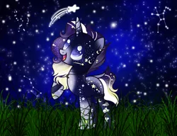 Size: 3440x2640 | Tagged: safe, artist:bloodlover2222, derpibooru import, oc, oc:starry night, pony, unicorn, female, mare, night, solo