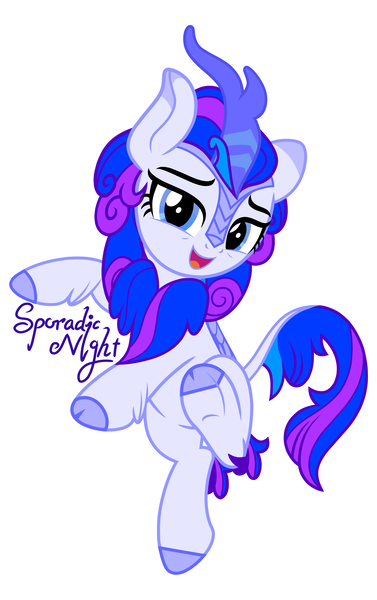 Size: 3170x5042 | Tagged: safe, artist:jhayarr23, artist:sporadic night, derpibooru import, edit, oc, oc:starglow twinkle, unofficial characters only, kirin, cloven hooves, cute, female, image, kirin oc, png, simple background, smiling, solo, underhoof, vector, white background