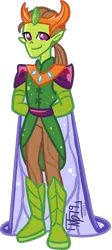 Size: 701x1560 | Tagged: safe, artist:tassji-s, derpibooru import, thorax, changedling, changeling, equestria girls, cute, elf ears, equestria girls-ified, king thorax, male, simple background, solo, thorabetes, transparent background