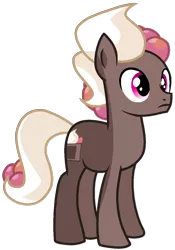 Size: 866x1234 | Tagged: safe, artist:rainbow eevee, derpibooru import, ponified, earth pony, food pony, original species, pony, base used, battle for dream island, berries, bfdi, cake, cake (bfdi), food, frosting, male, simple background, solo, transparent background