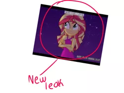 Size: 3000x2250 | Tagged: safe, derpibooru import, sunset shimmer, equestria girls, fake, fake leak, fake screencap, faker than a three dollar bill