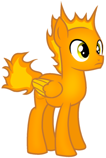 Size: 809x1198 | Tagged: safe, artist:rainbow eevee, derpibooru import, ponified, fire pony, pegasus, pony, base used, battle for dream island, bfdi, colored wings, fire, firey, firey (bfdi), male, simple background, solo, transparent background, wings, yellow eyes