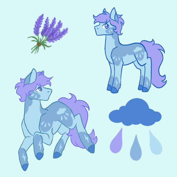 Size: 600x600 | Tagged: safe, artist:flaming-trash-can, derpibooru import, oc, oc:lavender rain, unofficial characters only, earth pony, pony, male, reference, reference sheet, solo, stallion