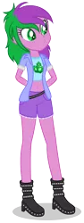 Size: 1032x2744 | Tagged: safe, artist:razorbladetheunicron, derpibooru import, oc, oc:firestorm swirl, unofficial characters only, lateverse, equestria girls, base used, cutie mark, equestria girls-ified, parent:amethyst star, parent:spike, parents:amespike, simple background, solo, transparent background