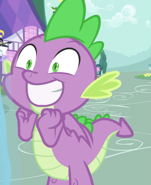 #1677544 - safe, derpibooru import, screencap, spike, dragon, dragon ...