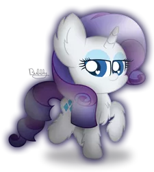 Size: 1696x1887 | Tagged: safe, artist:bubbly-storm, derpibooru import, rarity, pony, unicorn, chest fluff, chibi, cute, ear fluff, female, fluffy, heart eyes, leg fluff, mare, raribetes, simple background, solo, speedpaint available, transparent background, wingding eyes