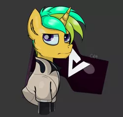 Size: 1974x1878 | Tagged: safe, artist:lux-arume, derpibooru import, oc, unofficial characters only, pony, unicorn, commission, detroit: become human, male, solo