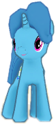 Size: 82x180 | Tagged: safe, artist:pugleg2004, derpibooru import, edit, edited screencap, screencap, spring rain, pony, unicorn, 3d, app, background removed, blue, cgi, female, gameloft, horn, mare, not a vector, picture for breezies, pink eyes, simple background, smiling, solo, transparent background