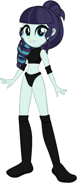 Size: 683x1606 | Tagged: safe, artist:invisibleink, artist:jhayarr23, artist:marcusvanngriffin, deleted from derpibooru, derpibooru import, coloratura, equestria girls, belly button, boots, clothes, elbow pads, female, knee pads, lena hall, midriff, pose, rara, shoes, simple background, solo, sports, sports bra, sports panties, transparent background, vector, wrestler, wrestling