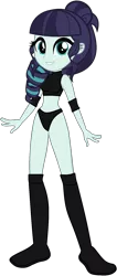 Size: 683x1606 | Tagged: safe, artist:invisibleink, artist:jhayarr23, artist:marcusvanngriffin, deleted from derpibooru, derpibooru import, coloratura, equestria girls, belly button, boots, clothes, elbow pads, female, knee pads, lena hall, midriff, pose, rara, shoes, simple background, solo, sports, sports bra, sports panties, transparent background, vector, wrestler, wrestling