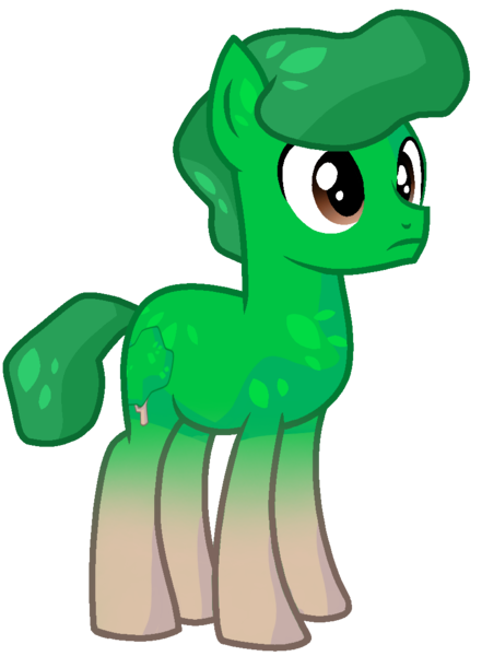 Size: 834x1135 | Tagged: safe, artist:rainbow eevee, derpibooru import, ponified, earth pony, original species, plant pony, pony, tree pony, base used, battle for bfdi, battle for dream island, bfb, bfdi, male, plant, simple background, solo, transparent background, tree, tree (bfb), tree (bfbfdi)