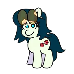 Size: 1200x1200 | Tagged: safe, artist:threetwotwo32232, derpibooru import, oc, oc:lucky dice, unofficial characters only, earth pony, pony, female, glasses, mare, simple background, solo, transparent background