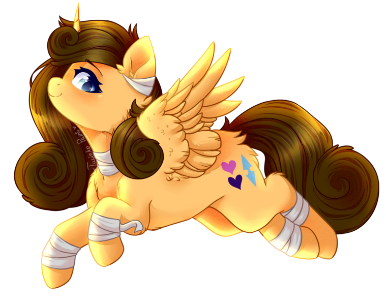 Size: 2328x1840 | Tagged: safe, artist:twinkepaint, derpibooru import, oc, oc:heartflash, alicorn, pony, female, mare, simple background, solo, transparent background