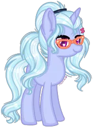 Size: 742x1012 | Tagged: safe, artist:fantarianna, derpibooru import, sugarcoat, ponified, pony, unicorn, equestria girls, bedroom eyes, cute, equestria girls ponified, female, glasses, heart eyes, looking at you, mare, simple background, smiling, solo, sugarcute, transparent background, wingding eyes