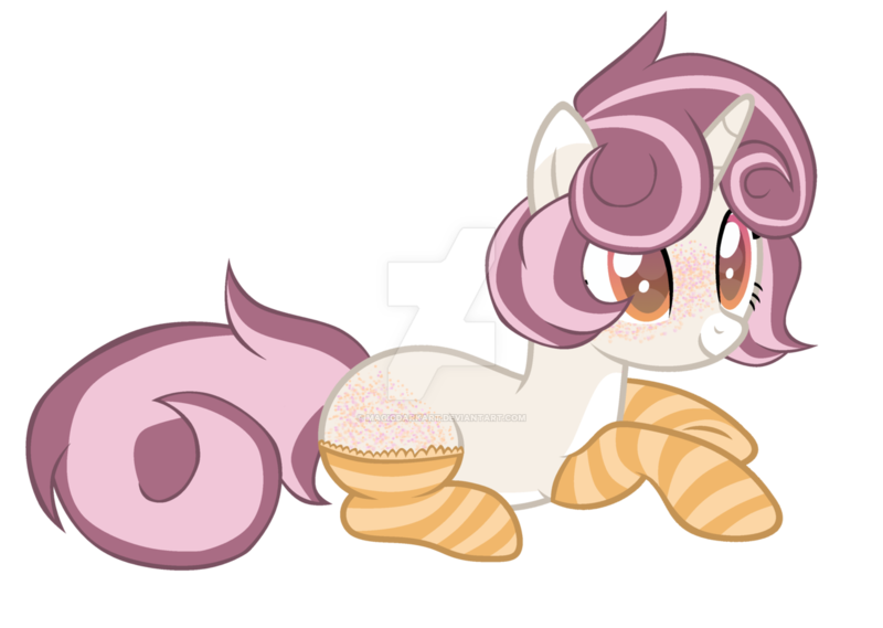 Size: 1280x910 | Tagged: safe, artist:magicdarkart, derpibooru import, oc, unofficial characters only, pony, unicorn, clothes, deviantart watermark, female, mare, obtrusive watermark, prone, simple background, socks, solo, striped socks, thigh highs, transparent background, watermark