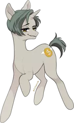Size: 840x1404 | Tagged: safe, artist:pictorch, derpibooru import, oc, oc:demonetization, unofficial characters only, pony, unicorn, beige, coin, dollar, dollar sign, golden eyes, green, jumping, male, money, money sign, reference, reference sheet, short hair, short mane, simple background, smiling, smirk, solo, stallion, straight hair, straight mane, streaked mane, striped hair, striped mane, transparent background, youtube