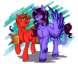 Size: 2237x1846 | Tagged: safe, artist:shamy-crist, derpibooru import, oc, oc:shamy, unofficial characters only, alicorn, pony, unicorn, female, magic, male, mare, scroll, stallion