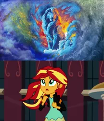 Size: 1868x2158 | Tagged: safe, artist:conthauberger, derpibooru import, screencap, sunset shimmer, equestria girls, disney, mufasa, the lion king