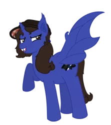 Size: 1680x1896 | Tagged: safe, artist:vcm1824, derpibooru import, oc, ponified, unofficial characters only, bat pony, pony, female, mare, simple background, solo, transparent background