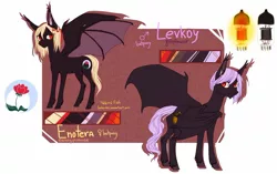 Size: 1280x803 | Tagged: safe, artist:weird--fish, derpibooru import, oc, bat pony, pony, bat pony oc, bat wings, duo, female, male, reference sheet, wings