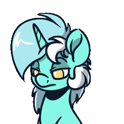 Size: 936x936 | Tagged: safe, artist:witchtaunter, derpibooru import, lyra heartstrings, pony, unicorn, :d, animated, blinking, c:, cropped, cute, emotional spectrum, eyes closed, female, floppy ears, frame by frame, frown, gif, happy, lidded eyes, looking at you, looking down, lyrabetes, mare, no pupils, open mouth, profile picture, simple background, sitting, smiling, solo, transparent background, weapons-grade cute, witchtaunter is trying to murder us