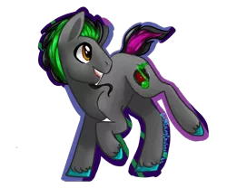 Size: 1200x1000 | Tagged: safe, artist:lightningchaser13, artist:lightningchaserarts, derpibooru import, oc, earth pony, pony, bronycon, badge, bass hooves, male, oc creator, pg, stallion