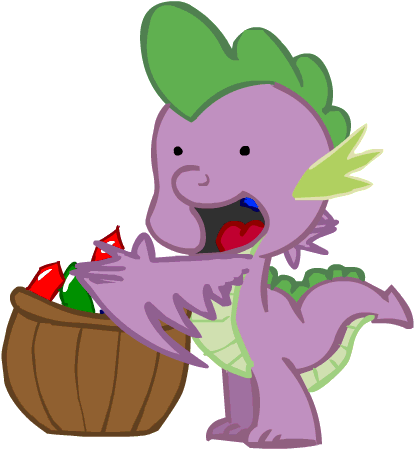 Size: 420x450 | Tagged: animated, artist:m4st3rch1ef, bowl, bowl of gems, derpibooru import, dot eyes, dragon, eating, emerald, faic, flailing, gem, male, open mouth, ruby, safe, sapphire, shrunken pupils, silly face, simple background, solo, spike, this will end in weight gain, transparent background