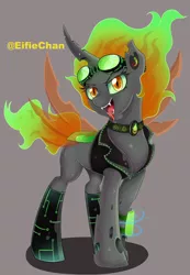 Size: 1800x2600 | Tagged: artist:katakiuchi4u, babscon, changeling, cyberpunk, derpibooru import, safe, solo