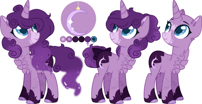 Size: 1246x642 | Tagged: safe, artist:sh3llysh00, derpibooru import, oc, oc:lunar crystal, pony, unicorn, chest fluff, female, magical lesbian spawn, mare, offspring, parent:pinkie pie, parent:princess luna, parents:lunapie, simple background, transparent background