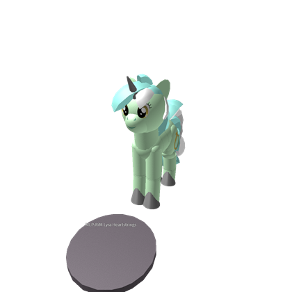 Size: 420x420 | Tagged: safe, derpibooru import, lyra heartstrings, pony, 3d, roblox, roleplay is magic