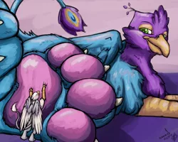 Size: 2500x2000 | Tagged: safe, artist:gyrotech, artist:nommz, deleted from derpibooru, derpibooru import, oc, oc:der, oc:gyro feather, oc:gyro tech, unofficial characters only, gryphon, feet, fetish, foot fetish, griffonized, male, micro, paw fetish, paws, species swap