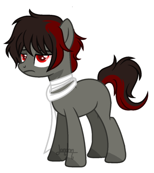 Size: 800x896 | Tagged: safe, artist:t-aroutachiikun, derpibooru import, ponified, earth pony, pony, base used, hizen tadahiro, male, simple background, solo, stallion, touken ranbu, transparent background