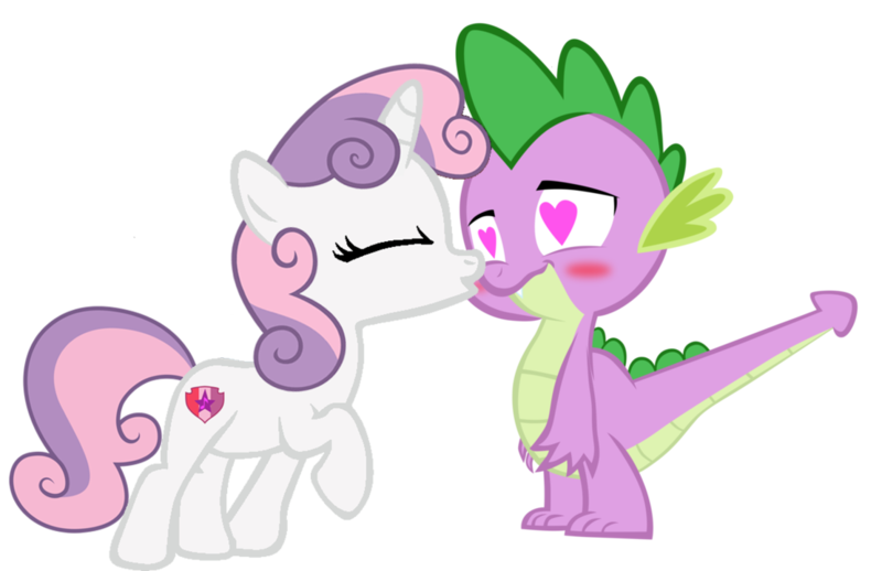 Size: 1110x719 | Tagged: artist needed, safe, derpibooru import, spike, sweetie belle, dragon, pony, unicorn, blushing, cute, cutie mark, eyes closed, female, filly, heart, heart eyes, in love, kiss on the cheek, kissing, male, shipping, simple background, spikebelle, straight, tail, tailboner, the cmc's cutie marks, transparent background, vector, wingding eyes