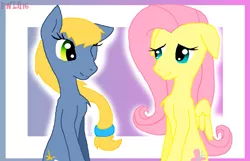 Size: 1023x659 | Tagged: safe, artist:xgalacticxstudios18x, derpibooru import, fluttershy, oc, earth pony, pony