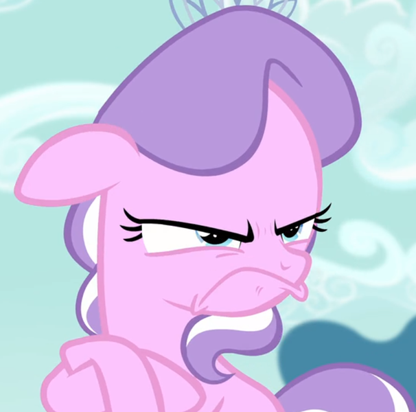 Size: 770x762 | Tagged: safe, derpibooru import, screencap, diamond tiara, earth pony, pony, crusaders of the lost mark, angry, crossed hooves, faic, female, filly, frown, memeable faces, pouting