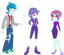 Size: 772x664 | Tagged: safe, artist:1313jaysong1313, derpibooru import, sunny flare, thunderbass, equestria girls, female, male, parent:sunny flare, parent:thunderbass, parents:thunderflare, shipping, straight, thunderflare