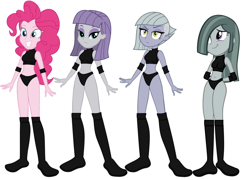 Size: 2245x1664 | Tagged: safe, artist:invisibleink, artist:marcusvanngriffin, deleted from derpibooru, derpibooru import, limestone pie, marble pie, maud pie, pinkie pie, equestria girls, belly button, boots, clothes, elbow pads, female, knee pads, midriff, pie sisters, shoes, siblings, simple background, sisters, sports, sports bra, sports panties, transparent background, vector, wrestler, wrestling