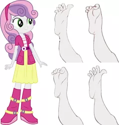 Size: 852x900 | Tagged: suggestive, artist:jacobbellwood2019, derpibooru import, sweetie belle, equestria girls, feet, fetish, foot fetish