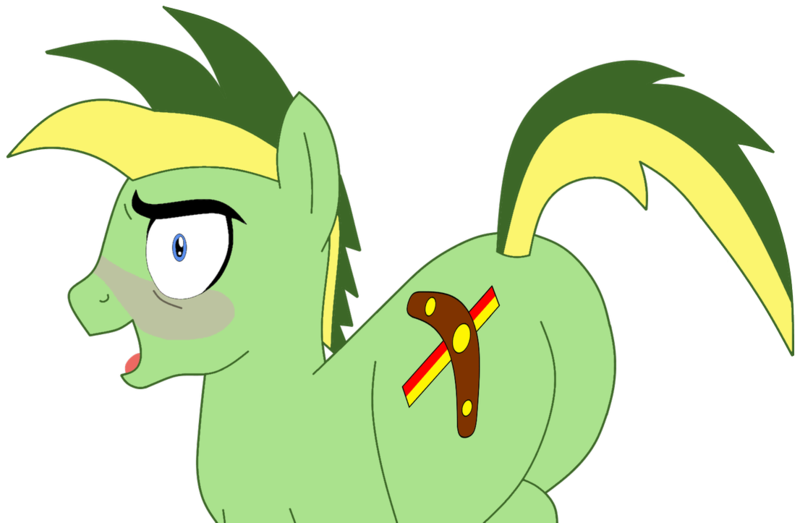 Size: 1106x723 | Tagged: safe, artist:didgereethebrony, derpibooru import, oc, oc:didgeree, pony, base used, blushing, butt, cutie mark, missing wing, plot, simple background, solo, transparent background