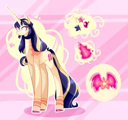 Size: 2016x1900 | Tagged: safe, artist:manella-art, derpibooru import, oc, oc:aurora twilightshine, unofficial characters only, pony, unicorn, female, mare, offspring, parent:flash sentry, parent:twilight sparkle, parents:flashlight, reference sheet, solo