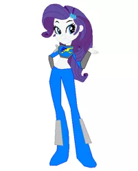 Size: 460x571 | Tagged: safe, artist:eli-j-brony, artist:selenaede, derpibooru import, rarity, equestria girls, base used, bionicle, clothes, cosplay, costume, crossover, eqg promo pose set, gali, lego