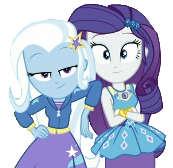 Size: 552x535 | Tagged: safe, derpibooru import, edit, edited screencap, editor:grapefruitface, screencap, rarity, trixie, equestria girls, equestria girls series, sock it to me, spoiler:eqg series (season 2), background removed, duo, duo female, female, not a vector, simple background, transparent background