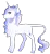 Size: 2699x2919 | Tagged: safe, artist:venommocity, derpibooru import, oc, oc:valentina, oc:valentina versace belle, pony, unicorn, cloven hooves, female, high res, image, magical lesbian spawn, mare, next generation, offspring, parent:fleur-de-lis, parent:rarity, parents:fleurity, png, simple background, solo, transparent background