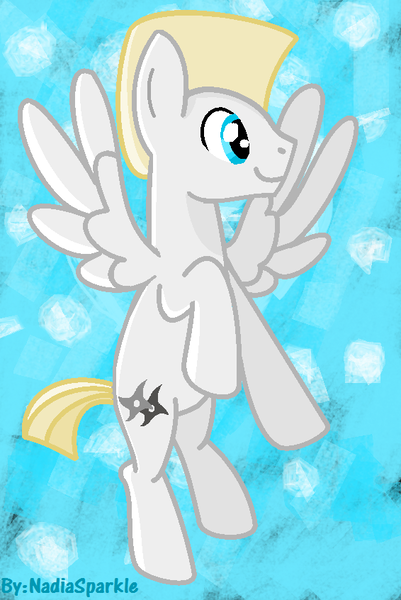 Size: 566x846 | Tagged: safe, artist:nadiasparkle, derpibooru import, ponified, pegasus, pony, lego, ninjago, solo, zane julien