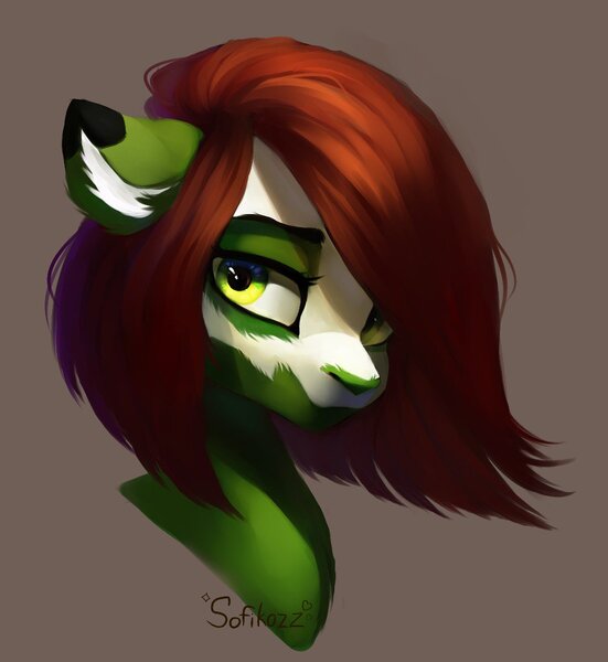 Size: 1074x1169 | Tagged: safe, artist:sofiko-ko, derpibooru import, oc, pony, bust, face paint, solo