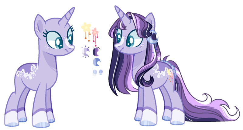 Size: 1858x994 | Tagged: safe, artist:manella-art, derpibooru import, oc, oc:moonlight sparkle, pony, unicorn, bald, base used, female, magical lesbian spawn, mare, offspring, parent:princess luna, parent:twilight sparkle, parents:twiluna, simple background, solo, transparent background