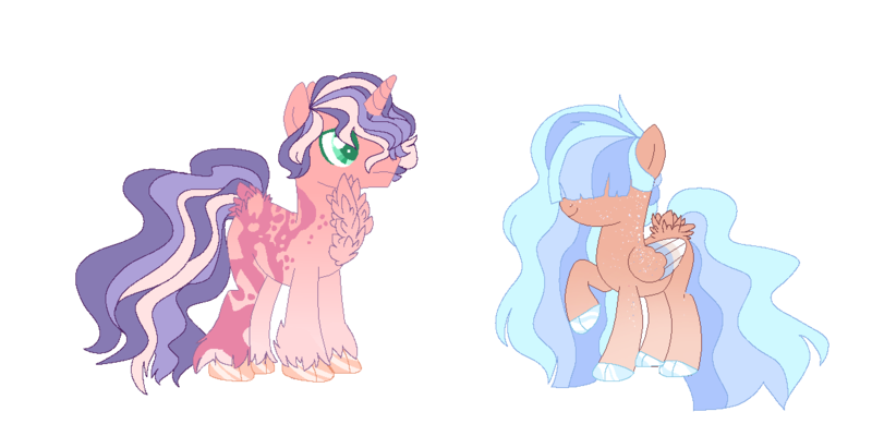 Size: 1200x600 | Tagged: safe, artist:major-floof, artist:selenaede, derpibooru import, oc, unofficial characters only, pegasus, pony, unicorn, base used, chest fluff, female, fluffy, hair over eyes, long hair, male, mare, offspring, parent:big macintosh, parent:fluttershy, parent:rarity, parent:thunderlane, parents:rarimac, parents:thundershy, simple background, stallion, transparent background, unshorn fetlocks