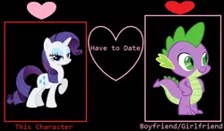 Size: 1024x600 | Tagged: safe, artist:bjtstudios, derpibooru import, rarity, spike, female, male, meme, shipping, sparity, straight