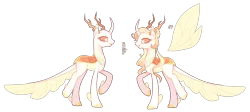 Size: 5008x2252 | Tagged: artist:manella-art, bald, changepony, derpibooru import, female, hybrid, oc, oc:galaxy light, offspring, parent:princess celestia, parents:thoralestia, parent:thorax, reference sheet, safe, simple background, solo, transparent background