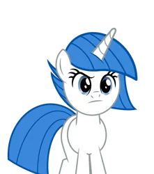 Size: 1500x1700 | Tagged: safe, artist:pizzamovies, derpibooru import, oc, oc:clear sky, unofficial characters only, pony, unicorn, female, frown, mare, raised eyebrow, simple background, solo, transparent background